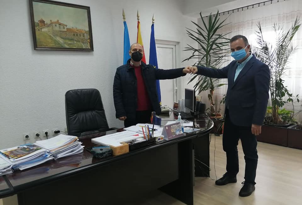 Градоначалникот Пекевски оствари средба со заменик министерот за локална самоуправа, Зоран Димитровски