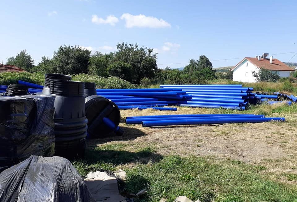 Започнува изградбата на фекална канализација во село Мачево