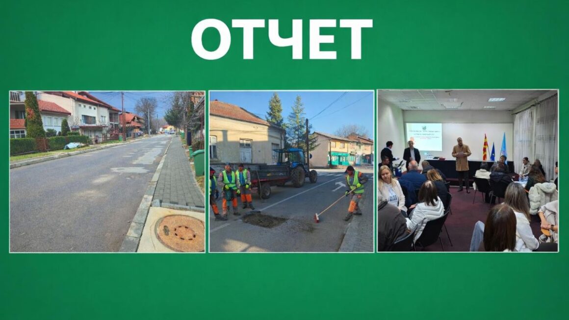 ОТЧЕТ ЗА 100 ДЕНА ОД МАНДАТОТ НА ГРАДОНАЧАЛНИКОТ ПЕТАР РУЖИНСКИ