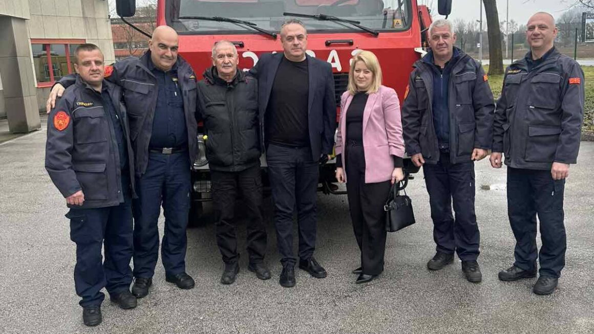 Преку донација од Словенија, се унапредува системот за противпожарна заштита во Берово