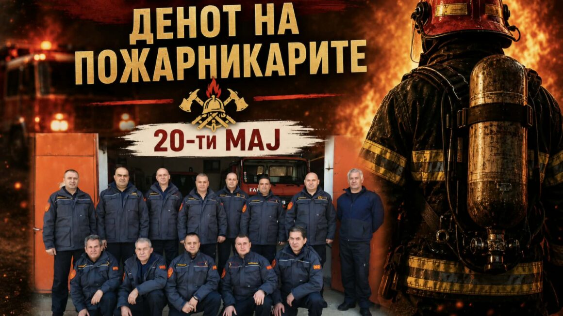 Честит 20-ти Мај – Денот на пожарникарите! 🚒